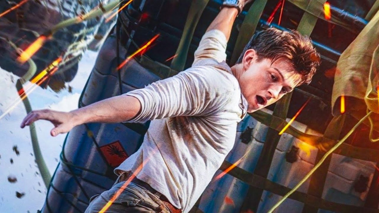 يخرببيت ده فيلم😰 هاتعمل ايه لو صحيت لقيت نفسك متعلق في طيارة نصيحة ماتفوتش الملخص الرهيب دهUncharted