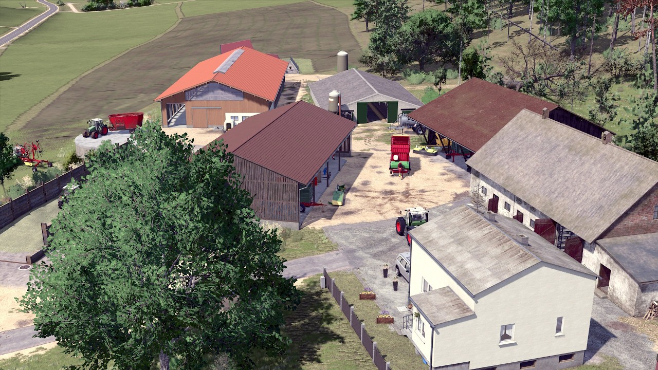 Der Hof im Detail/Vorstellung - Münsinger Alb #2 Fendt Hof | Savegame Download