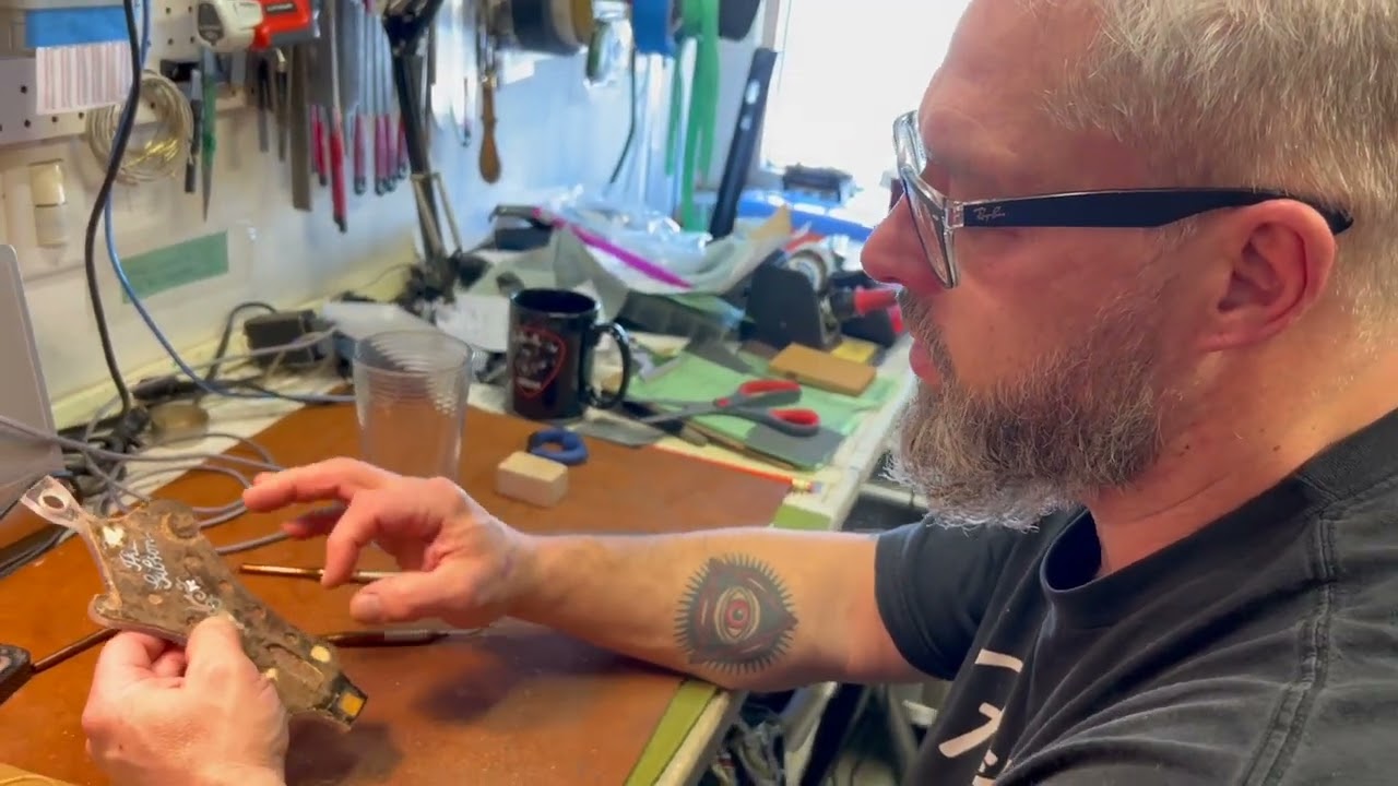 Tony Nagy Working On Loar Mando