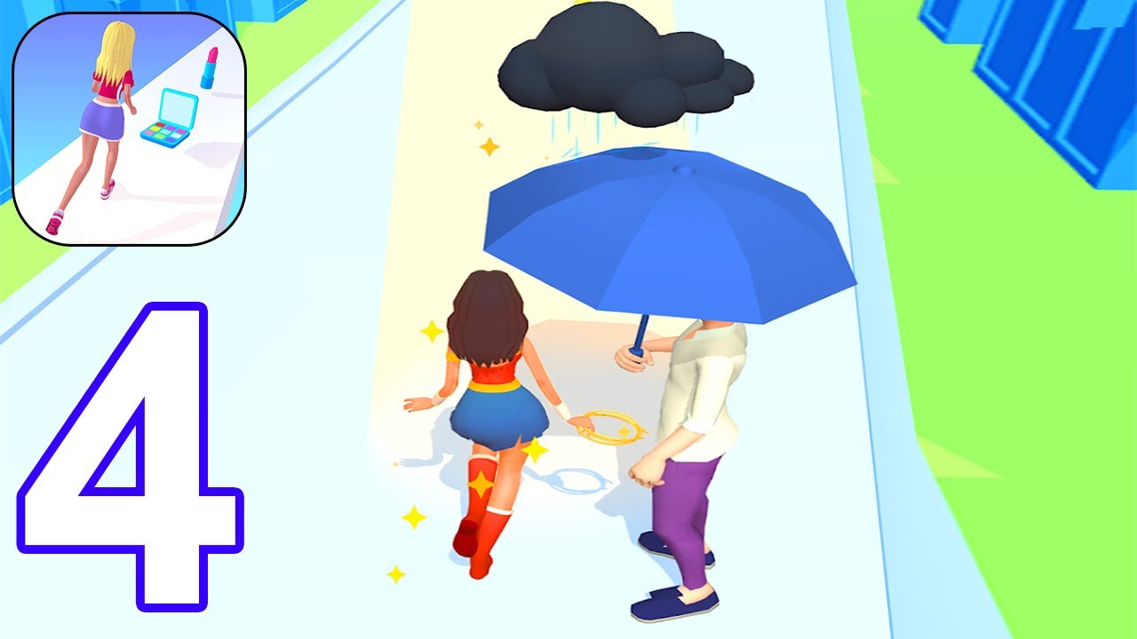 Makeover Run - Gameplay Part 4 All Levels 25-28 (Android, iOS) #4