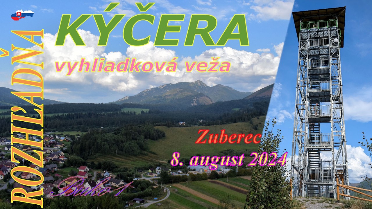 🇸🇰 | Vyhliadková veža Kýčera,  Zuberec #orava