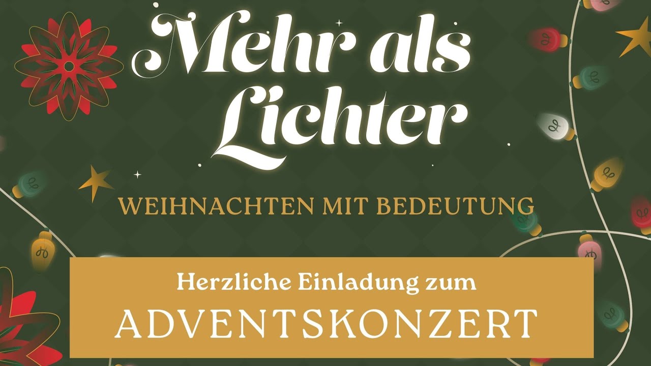 Adventsingen 17 Uhr | 14.12.2025 | BETHAUS