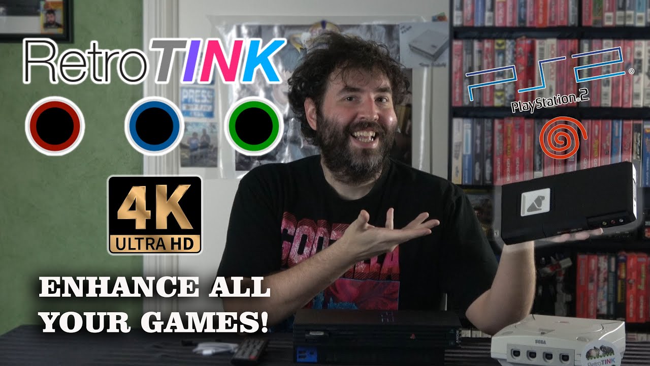 Обзор RetroTink 4K — игры для PS2/Dreamcast HD и другие консоли! — Адам Коралик