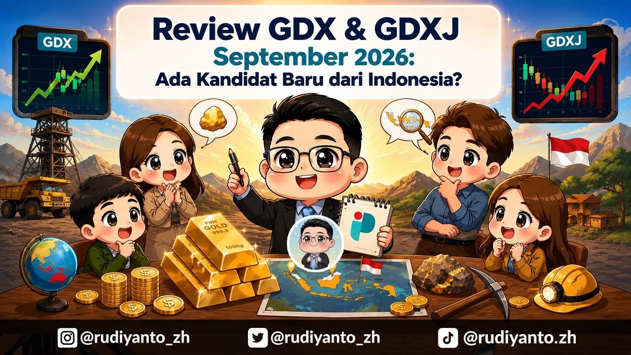 Review GDX dan GDXJ September 2026, Saham Berbasis Tambang Emas Indonesia Apa Yang Berpeluang Masuk?