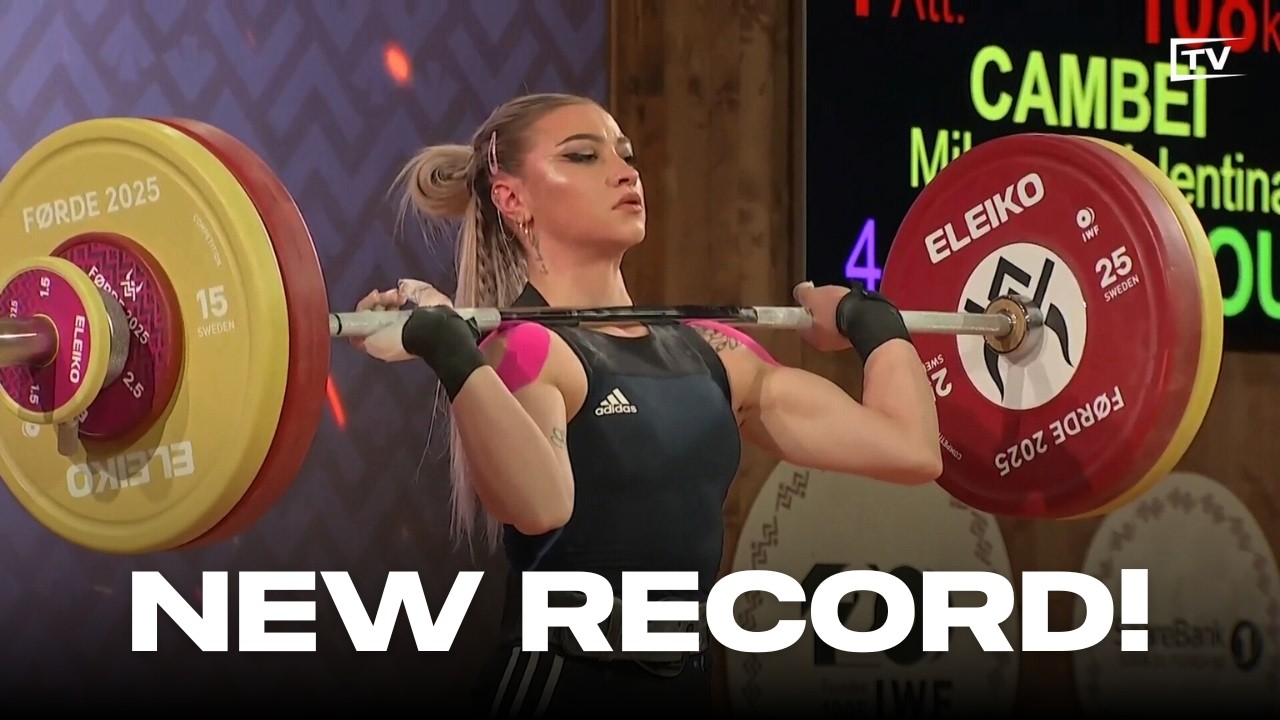 Mihaela's Perfect Clean & Jerk Day! Worlds '25