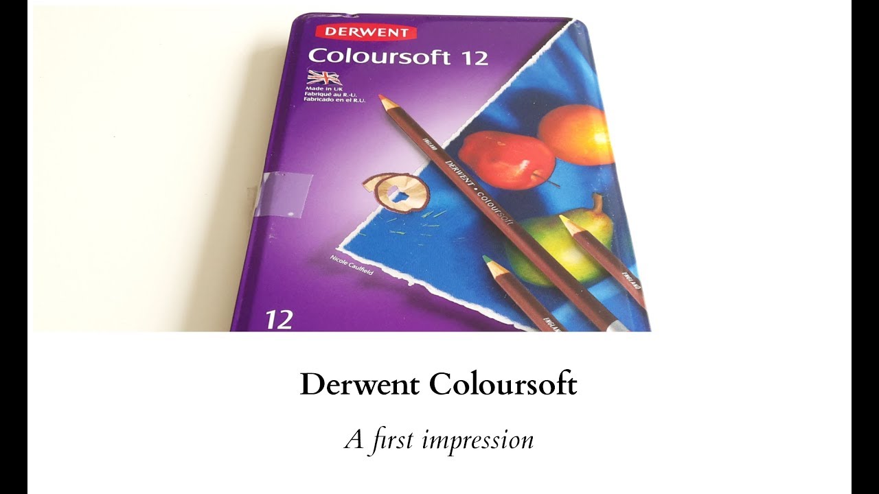 Derwent Coloursoft - A first impression