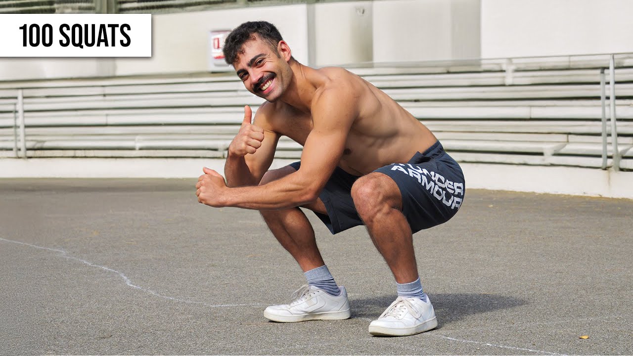 100 Squats A Day Challenge