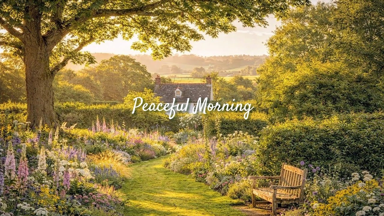Relaxing Piano Playlist for a Peaceful Garden Morning 🌿 | calm, study, slow life