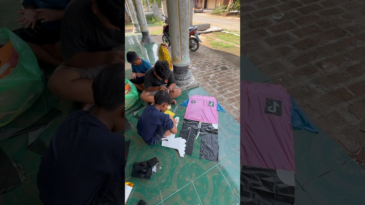 Bikin Celana Pendek Untuk Layangan Baju #layangan #celana #celanapendek #turorial #kreasi
