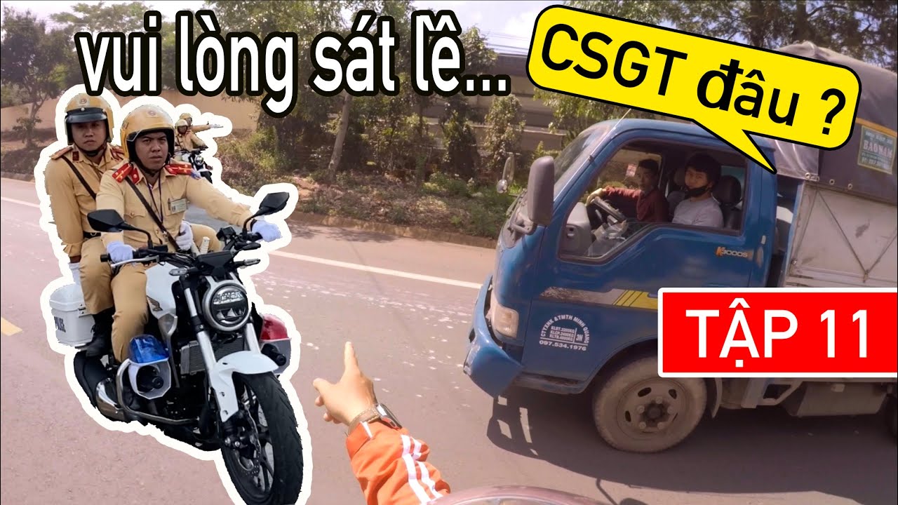 HTV 32 | Tập 11: Không có CSGT, Mô Tô được quyền dẹp đường ? | Phan Rang - Đà Lạt