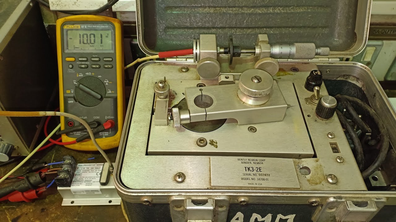 Oil & Gas Maintenance: Vibration Probe Testing & Calibration Using TK3-2E