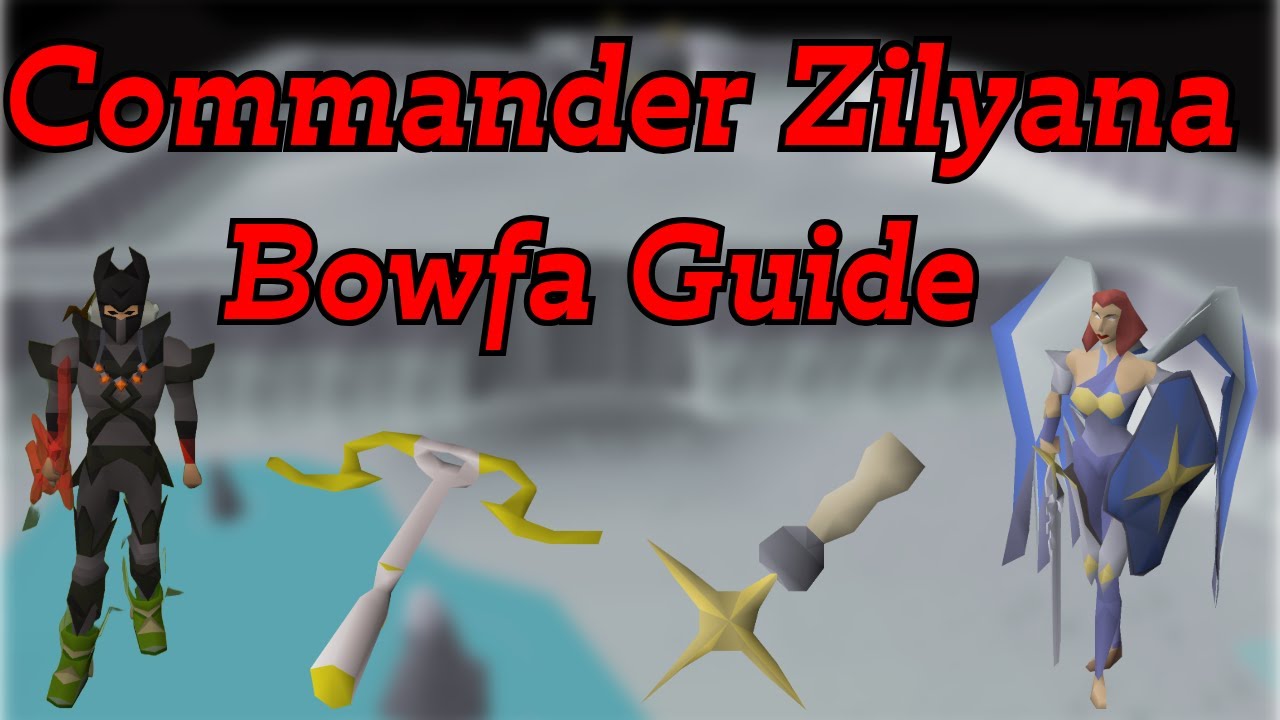 Commander Zilyana Bowfa Guide OSRS | Easy 20+ Kills per Trip