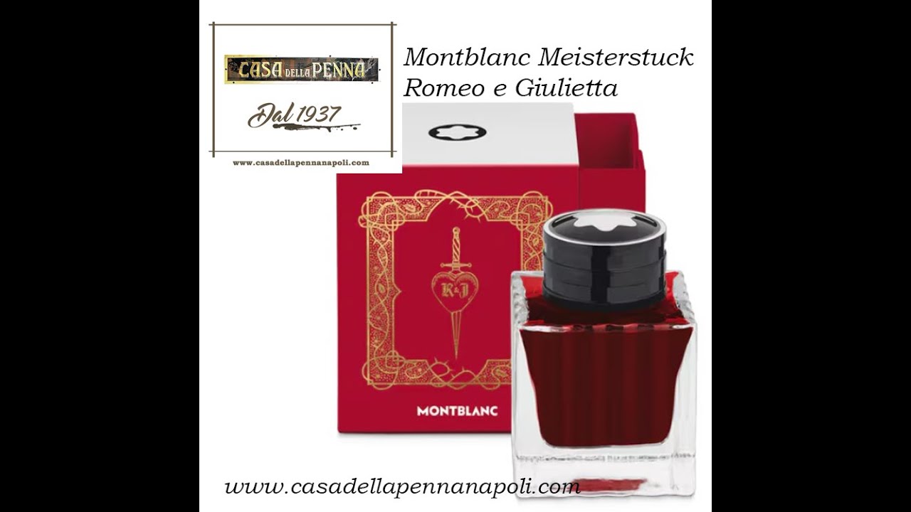 Montblanc inchiostro verona red - romeo e giulietta