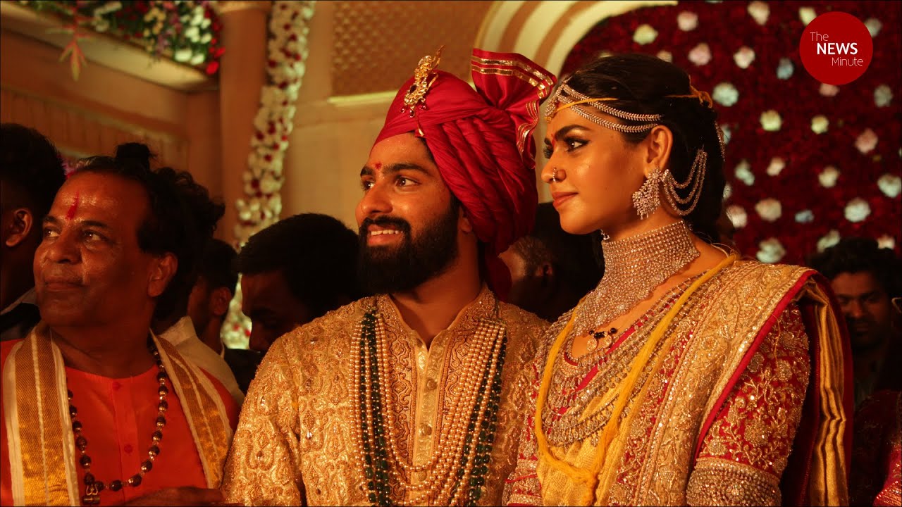 Lavish sets at Bengaluru Palace Grounds for minister Sriramulu’s daughter’s wedding