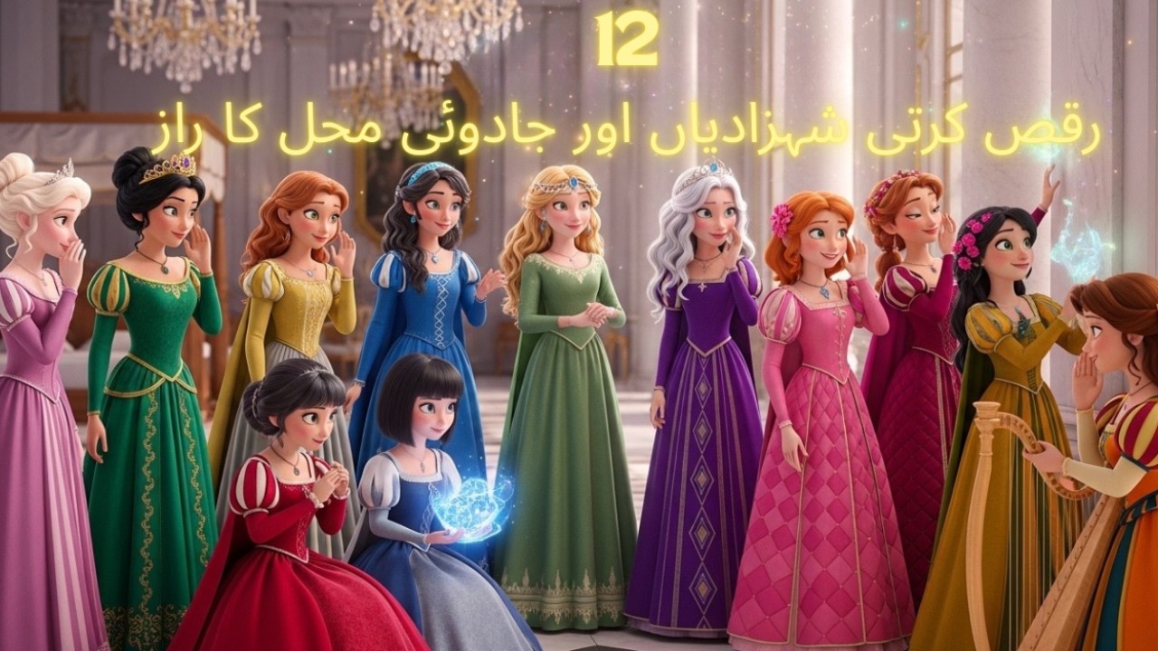 12 رقص کرتی شہزادیاں اور جادوئی محل کا راز