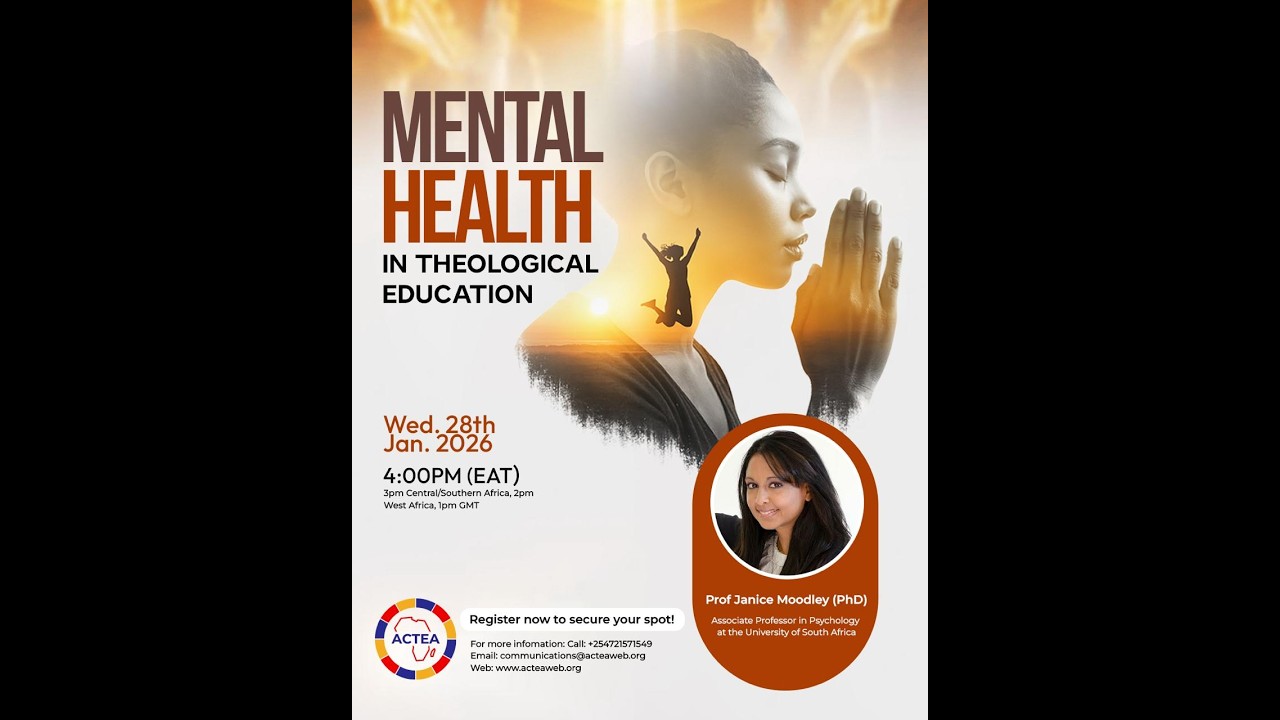 ACTEA WTE January Webinar on Mental Health in Theological Education
