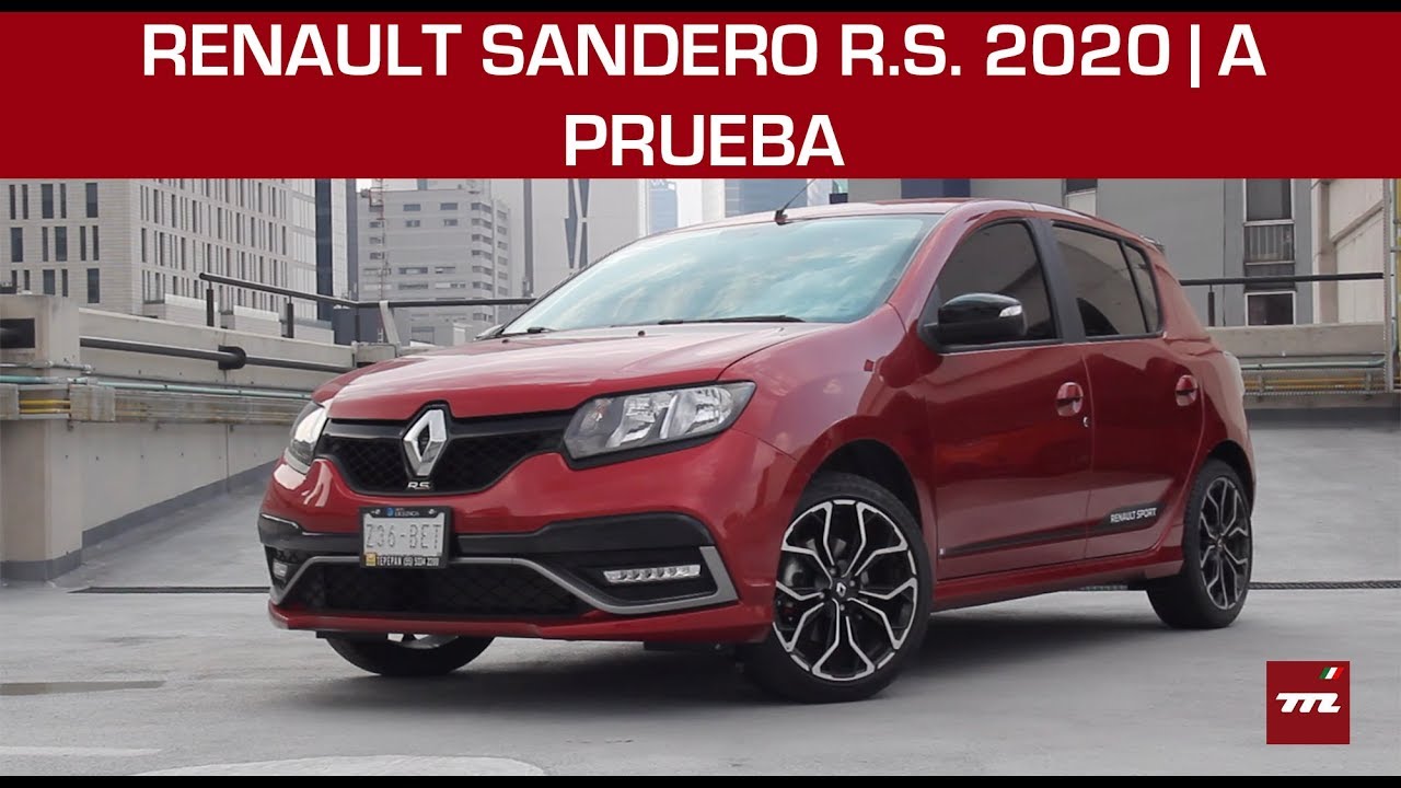 Renault Sandero R.S. 2020, a prueba: Más seguro y conectado, pero igual de divertido