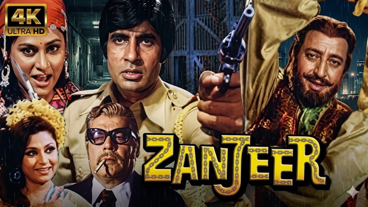 Zanjeer (1975) Full Movie HD | Amitabh Bachchan&rsquo;s Iconic Action Blockbuster 🔥