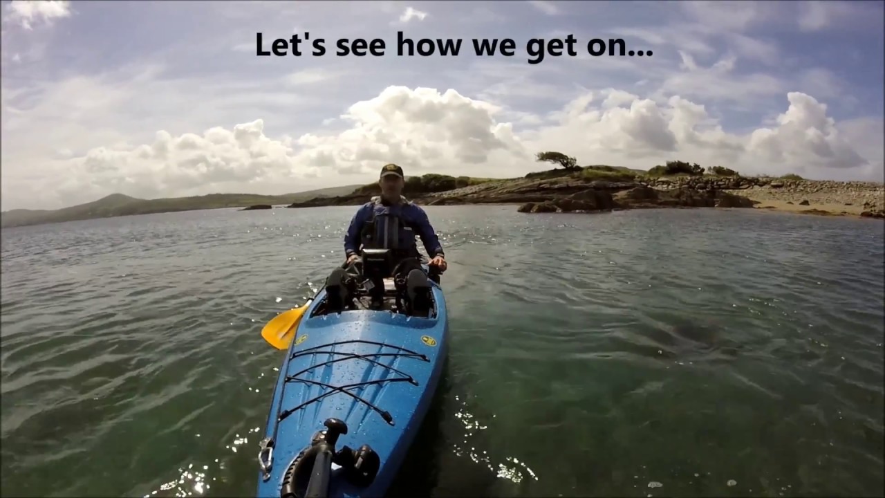 Darrens Kayaks Viking Profish Reload and Torqeedo Ultralite 403 water trials.