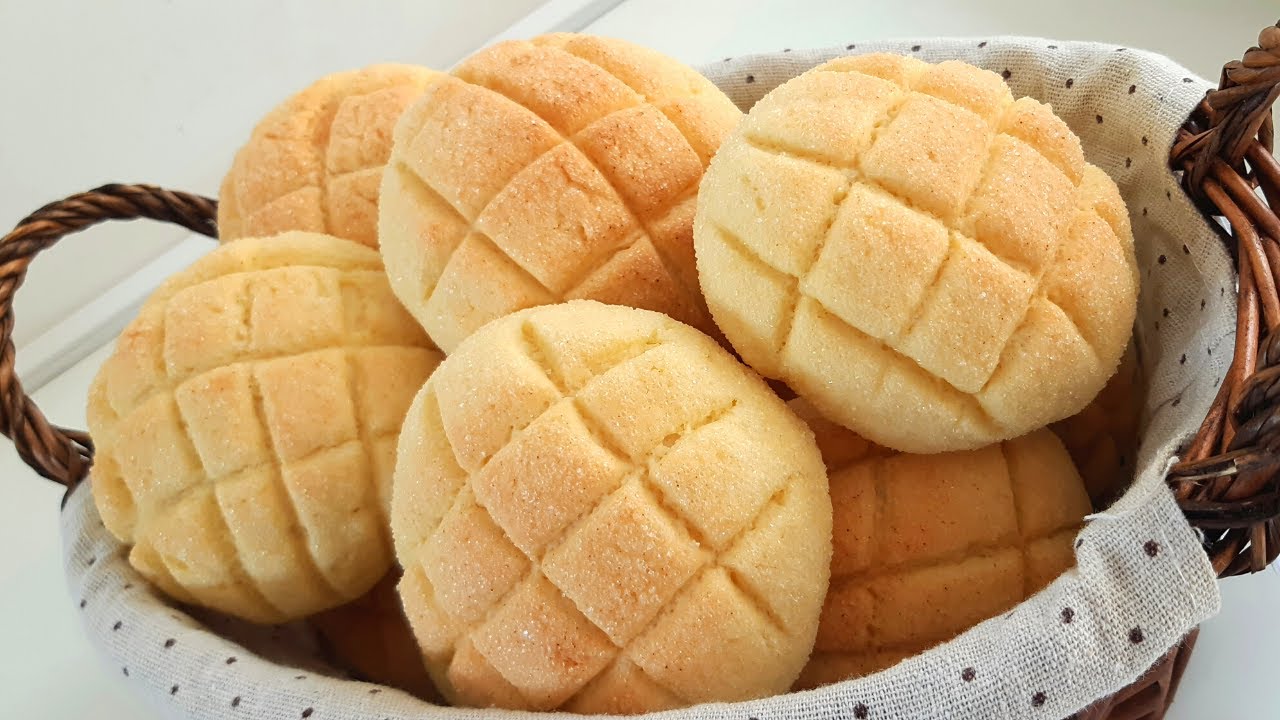PÃO DE MELÃO | MELON PAN | PÃO JAPONES QUE É IRRESISTÍVEL