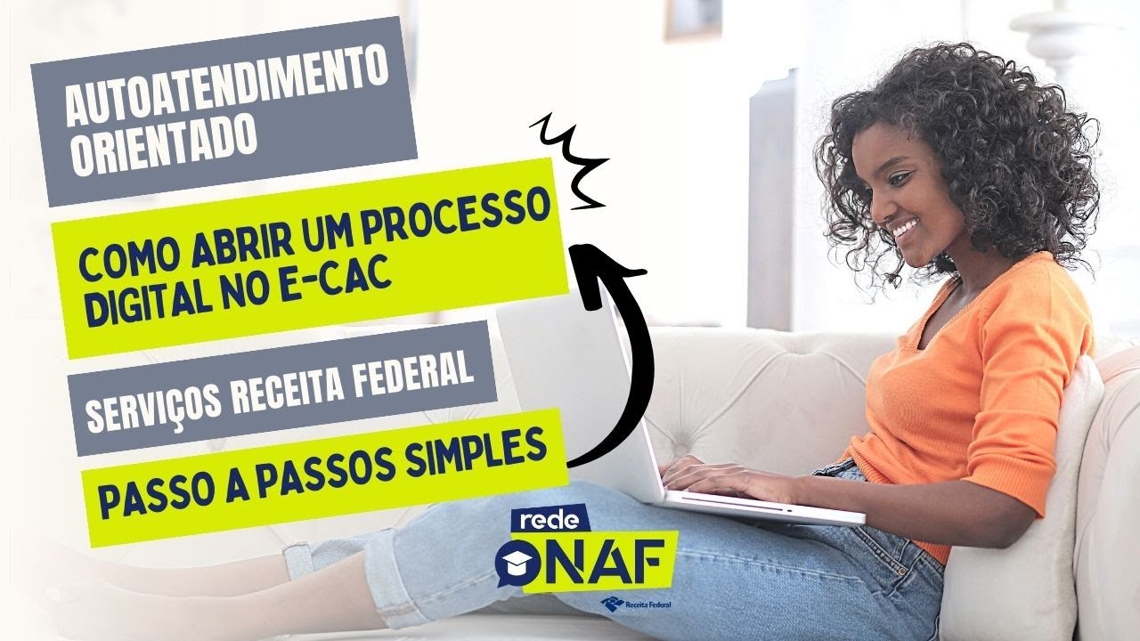 Autoatendimento Orientado 2023 - Como abrir um processo digital no e-CAC