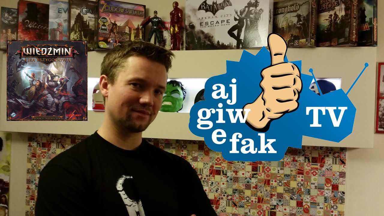 AjgiwefakTV [ODC 21] Recenzja gry WIEDŹMIN GRA PRZYGODOWA