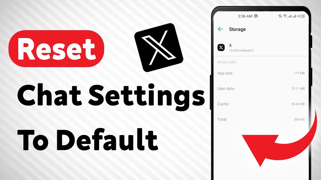 How To Reset Chat Settings To Default in X (Twitter) (Updated)