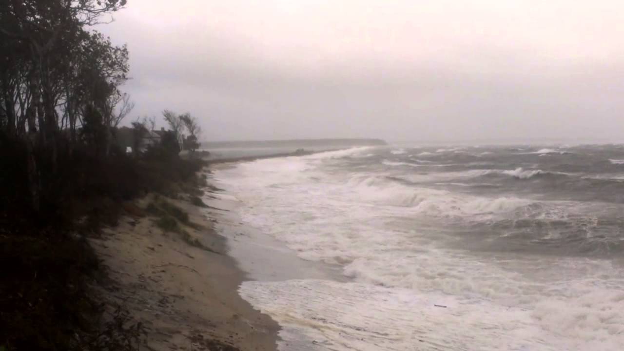 Popponesset beach, Cape Cod - hurricane Sandy