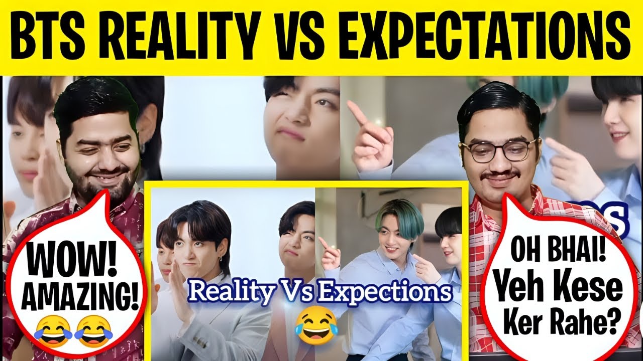 Pakistan Reaction On BTS Reality vs Expections (Most Dramatic Group)