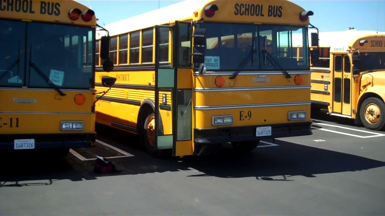 GovDeals: 1989 Thomas Sar-T-Liner 78 Passenger School Bus CA