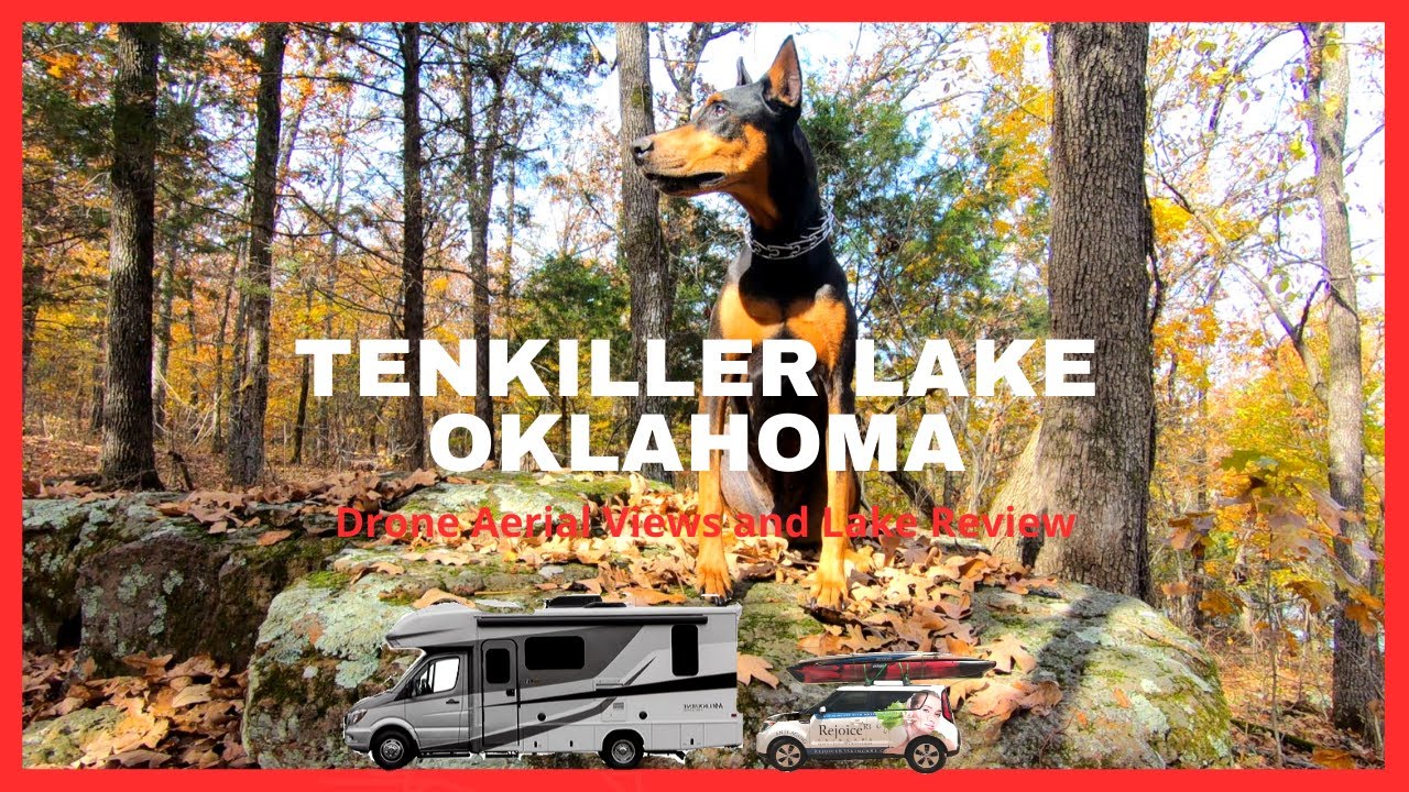 Aerial View Tenkiller Lake Oklahoma