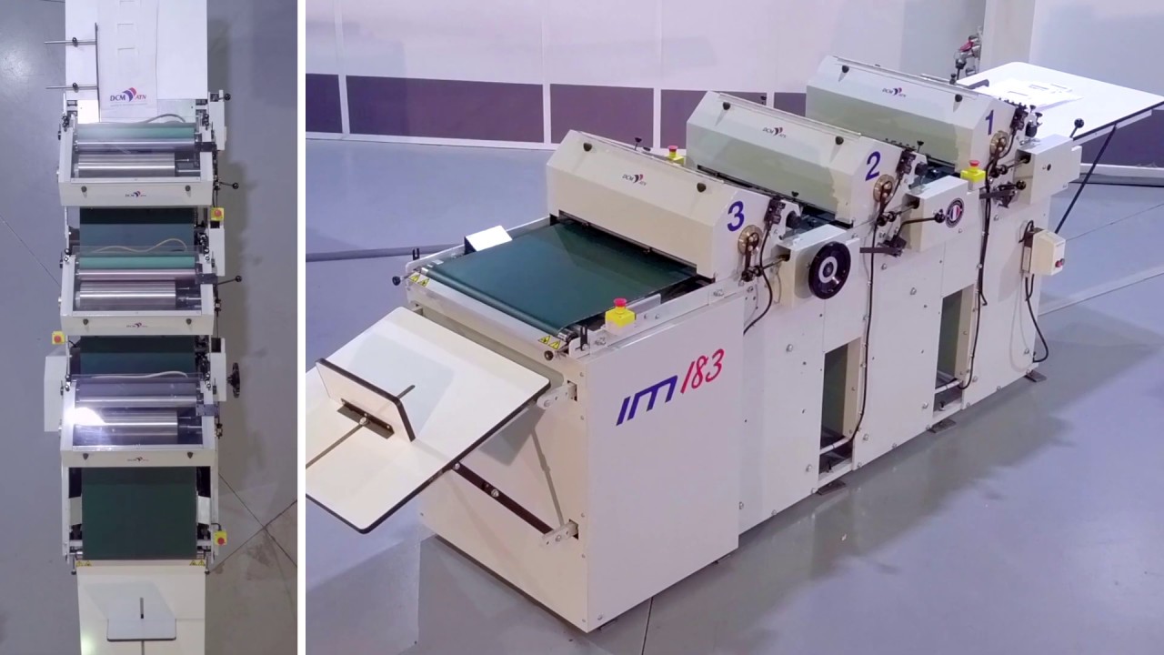DCM IM183 Flexo printing for carrier bags