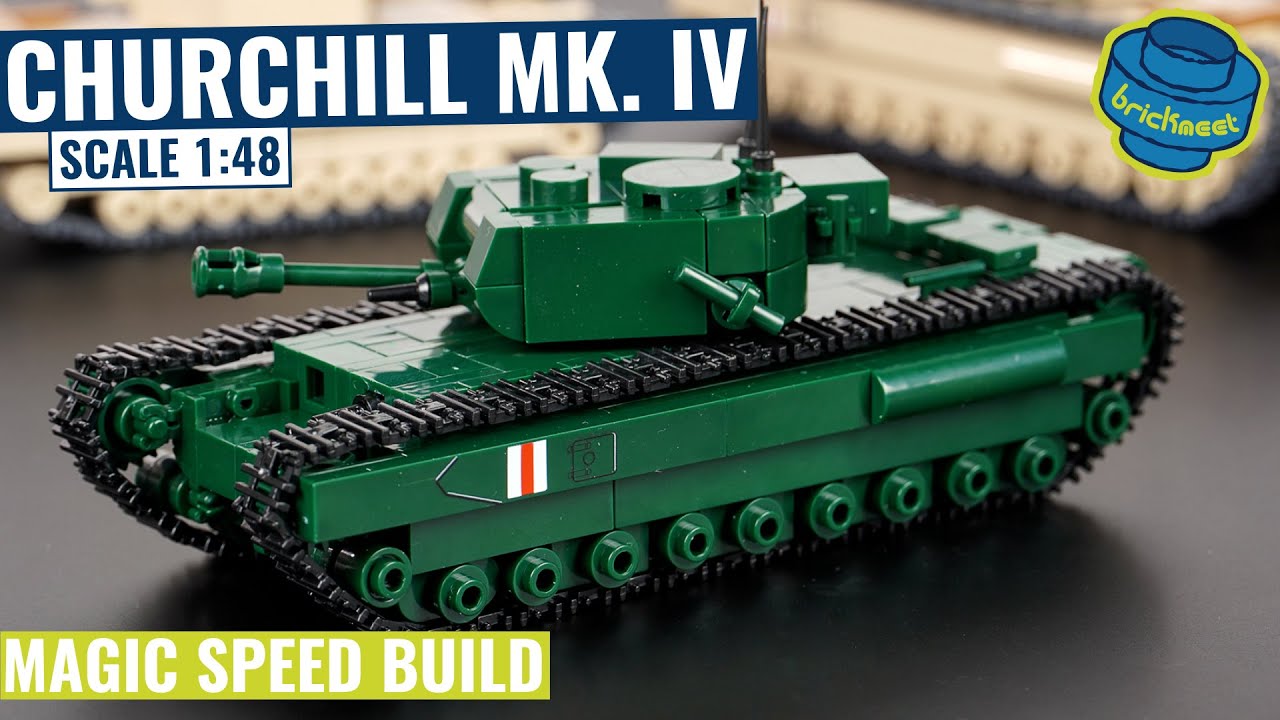 Little Churchill Mk. IV - COBI 2717 (Speed Build Review)