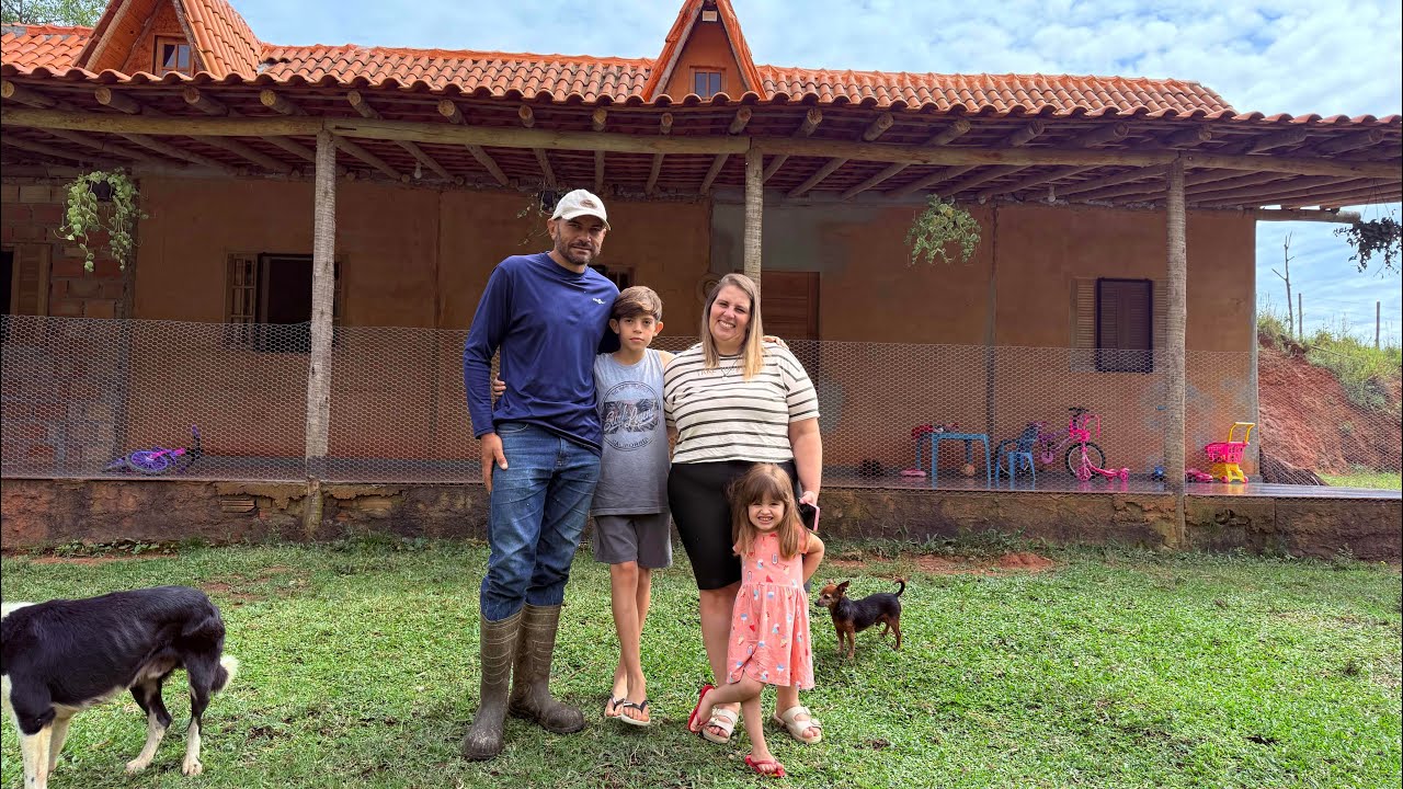 DEIXARAM A CIDADE PRA VIVER NA ROÇA-MINAS GERAIS 