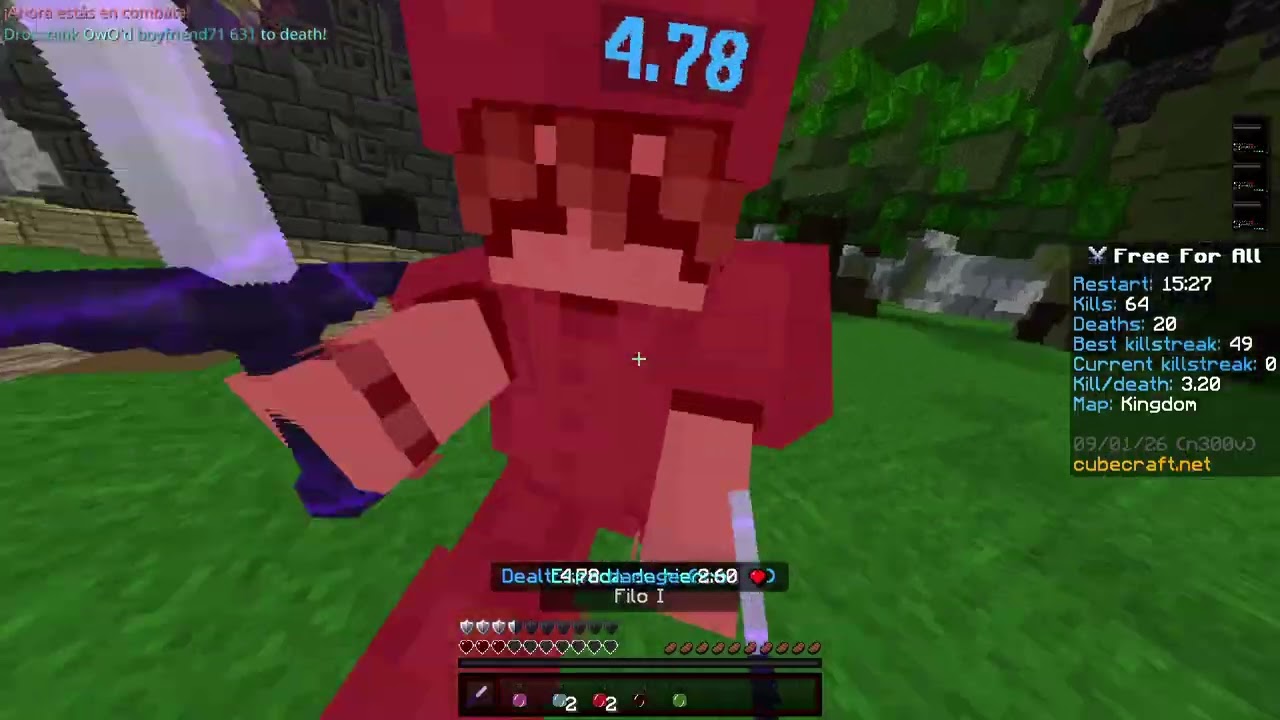 Cubecraft otra vez...