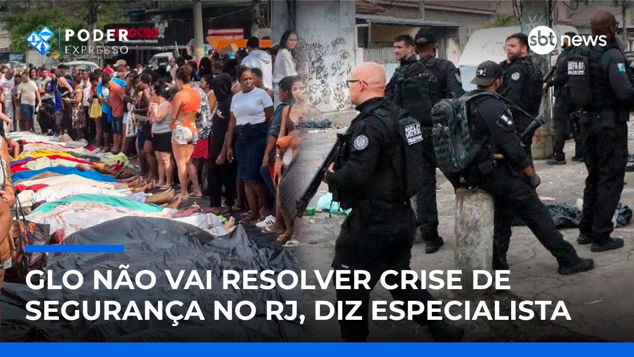 GLO n&atilde;o vai resolver crise de seguran&ccedil;a no RJ, diz especialista | SBT News