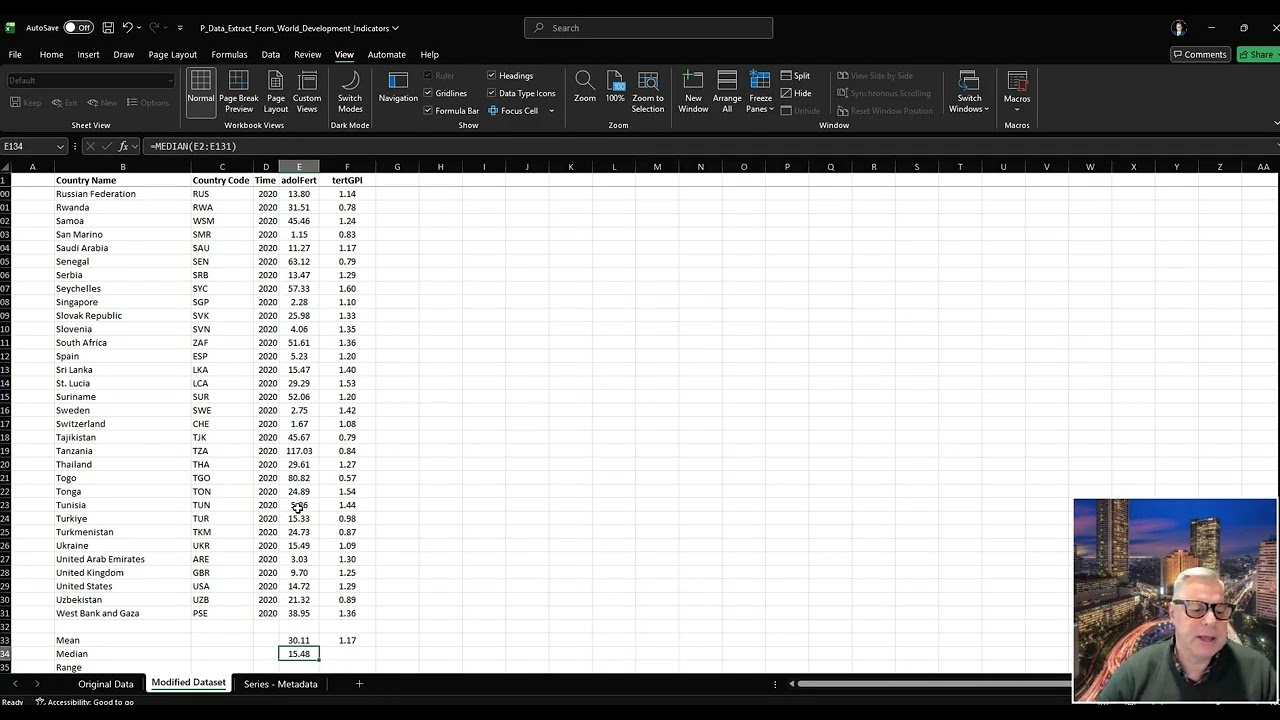 T02 16 Problem Set Part IV  Excel