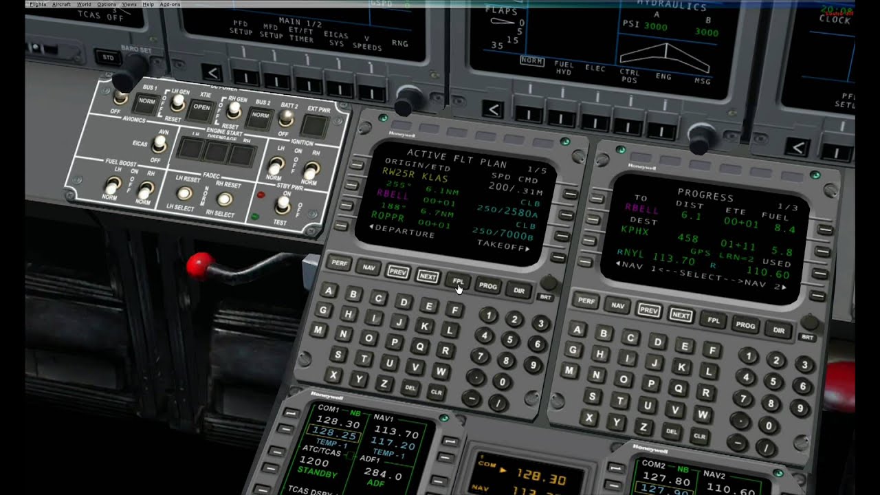 FMS Programming 101 - Step 4 -Takeoff Initialization