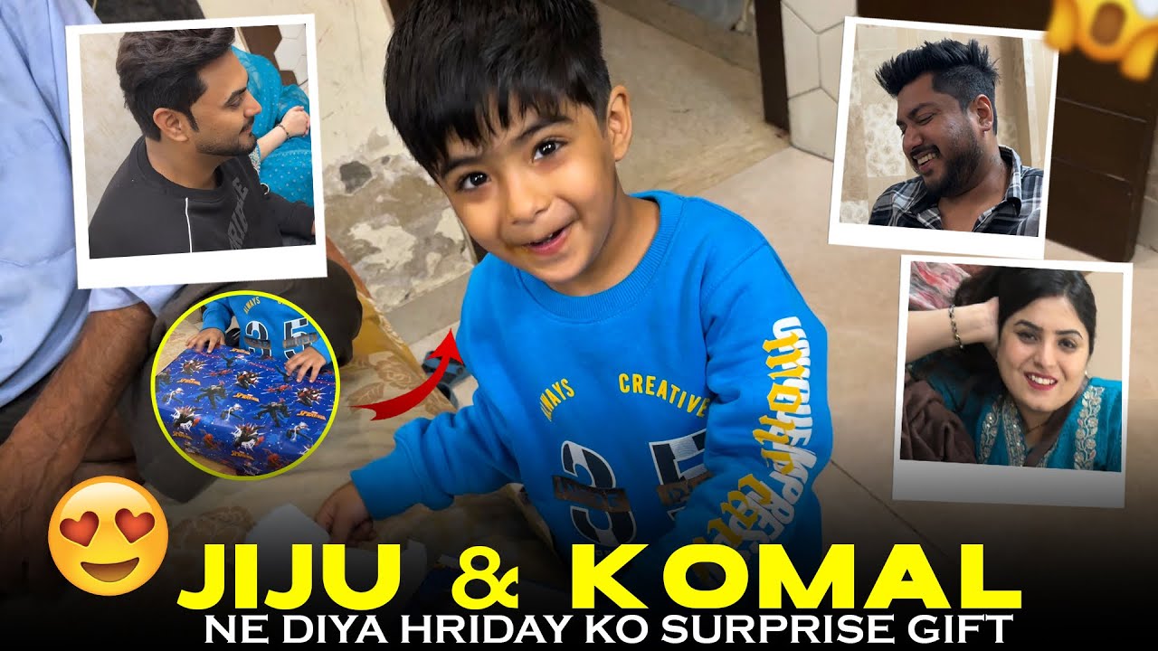 Jiju ne dia Hriday ko Surprise Gift🎁❤️