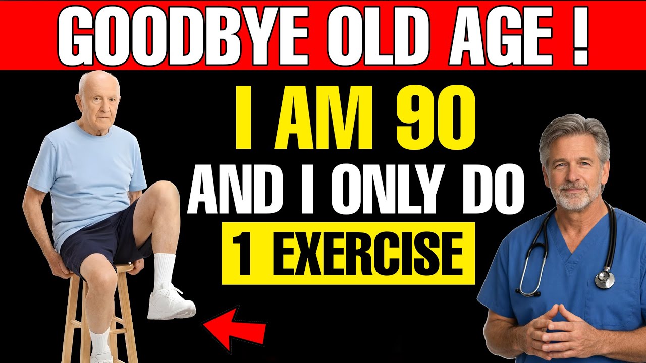 The #1 Sign of Leg Muscle Loss After 60 — FIX It with 1 Easy Chair Exercises | Senior Health Tips