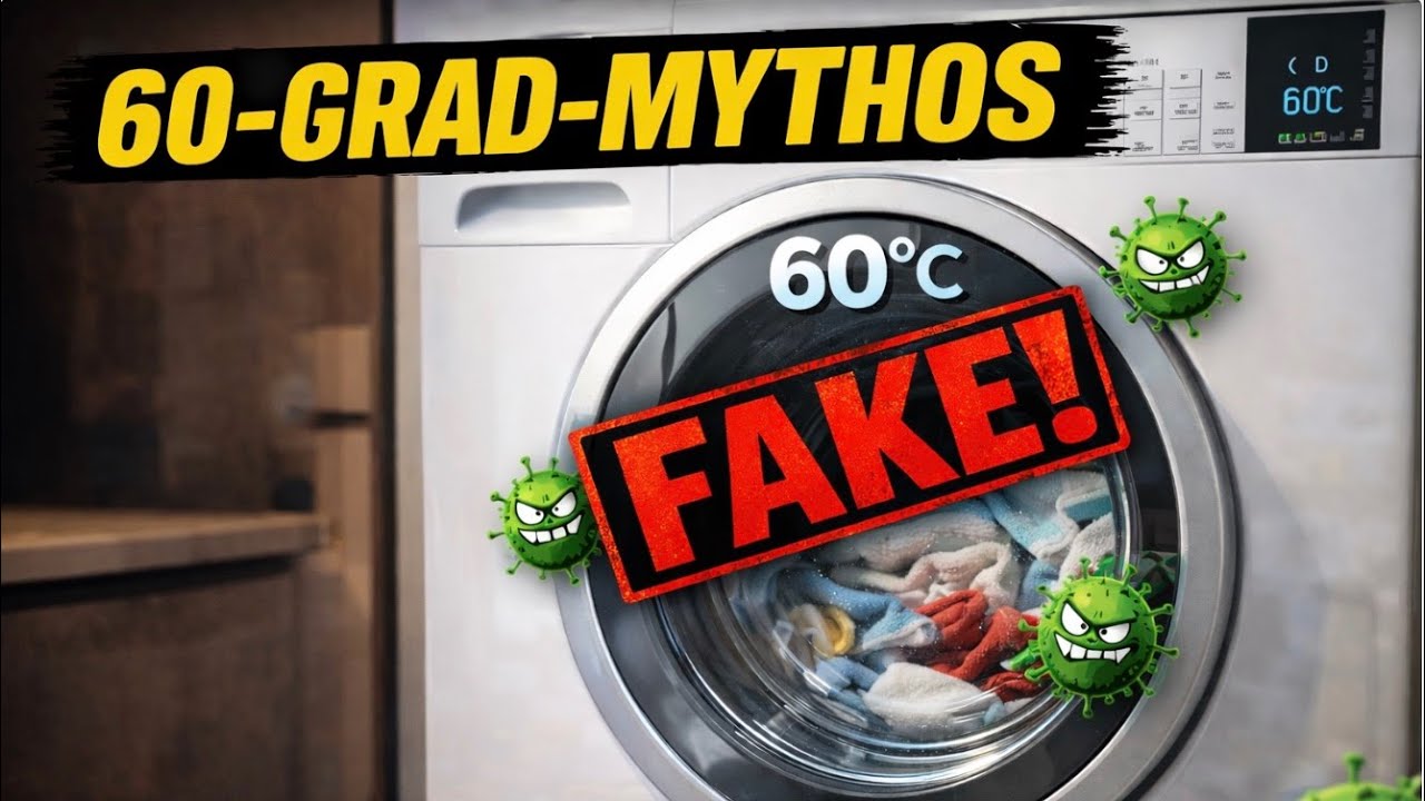 Der 60 Grad Mythos: Warum deine Wäsche trotzdem Keime hat 