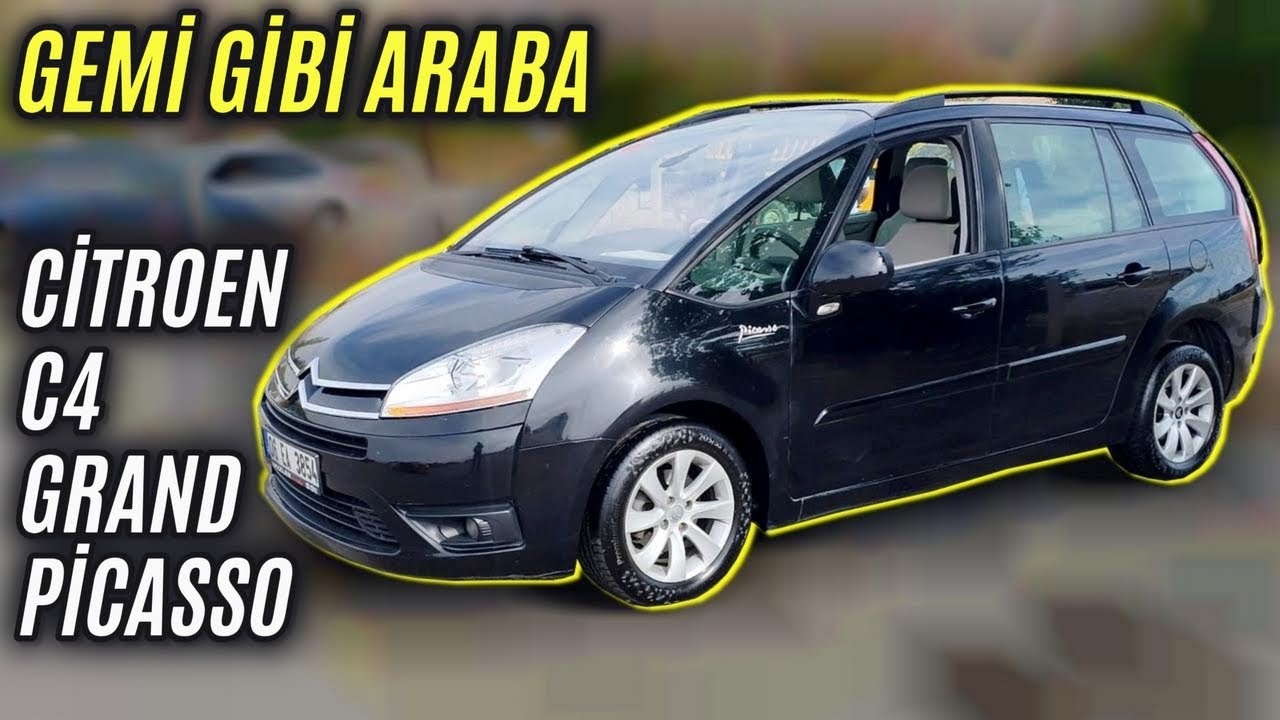 Citroen C4 Grand Picasso Nasıl Araba ve Alınır Mı? C4 Grand Picasso 1.6 Hdi İnceleme ve Özellikleri
