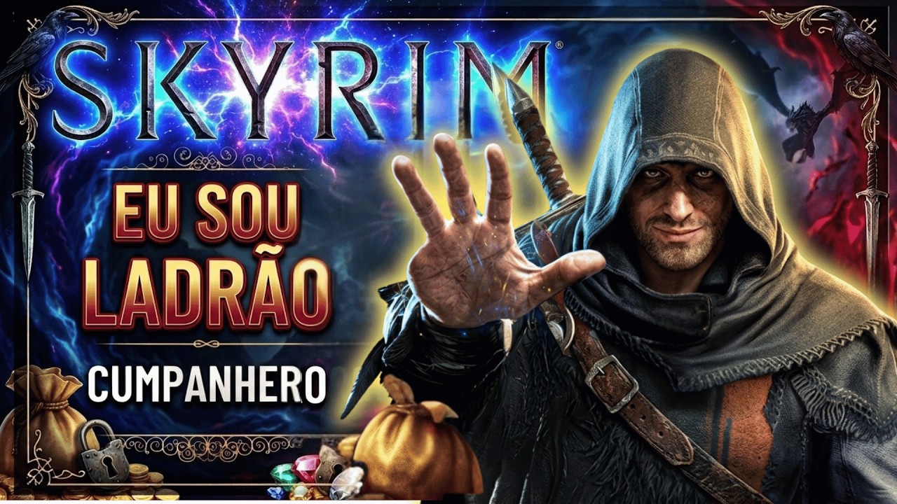🧐 SKYRIM DESAFIO: SERÁ QUE ROUBA MAIS QUE O LULA? VENHA INTERAGIR POR I.A. COM O MOD MANTELLA #2