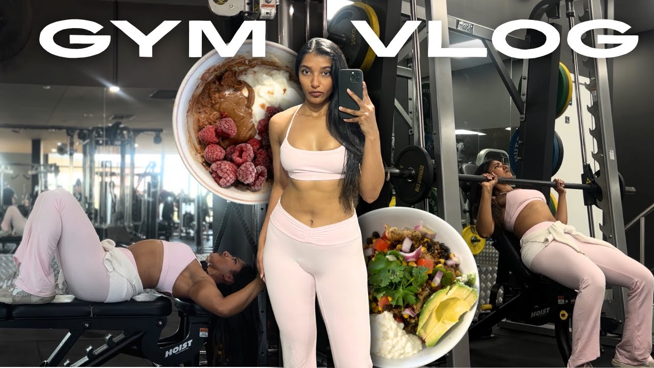 Upper Body Workout | chaotic grwm + chatty gym vlog + training tips