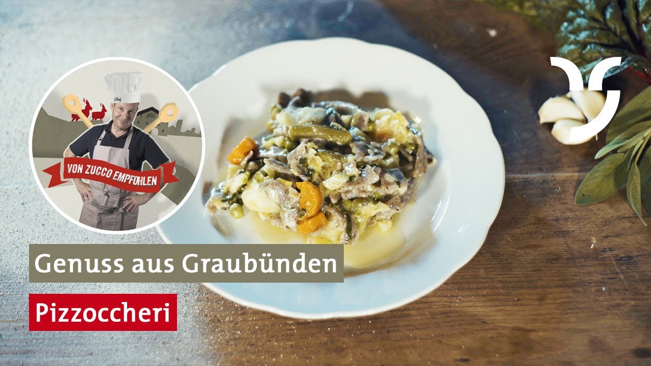 Von Claudio Zuccolini empfohlen: Pizzoccheri aus der Valposchiavo