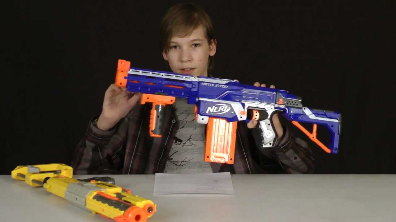 Nerf Recon vs Elite Retaliator Comparison