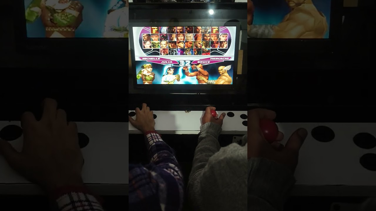 #tekken tag #arcade Abu Bakar bhai vs Nitin bhai