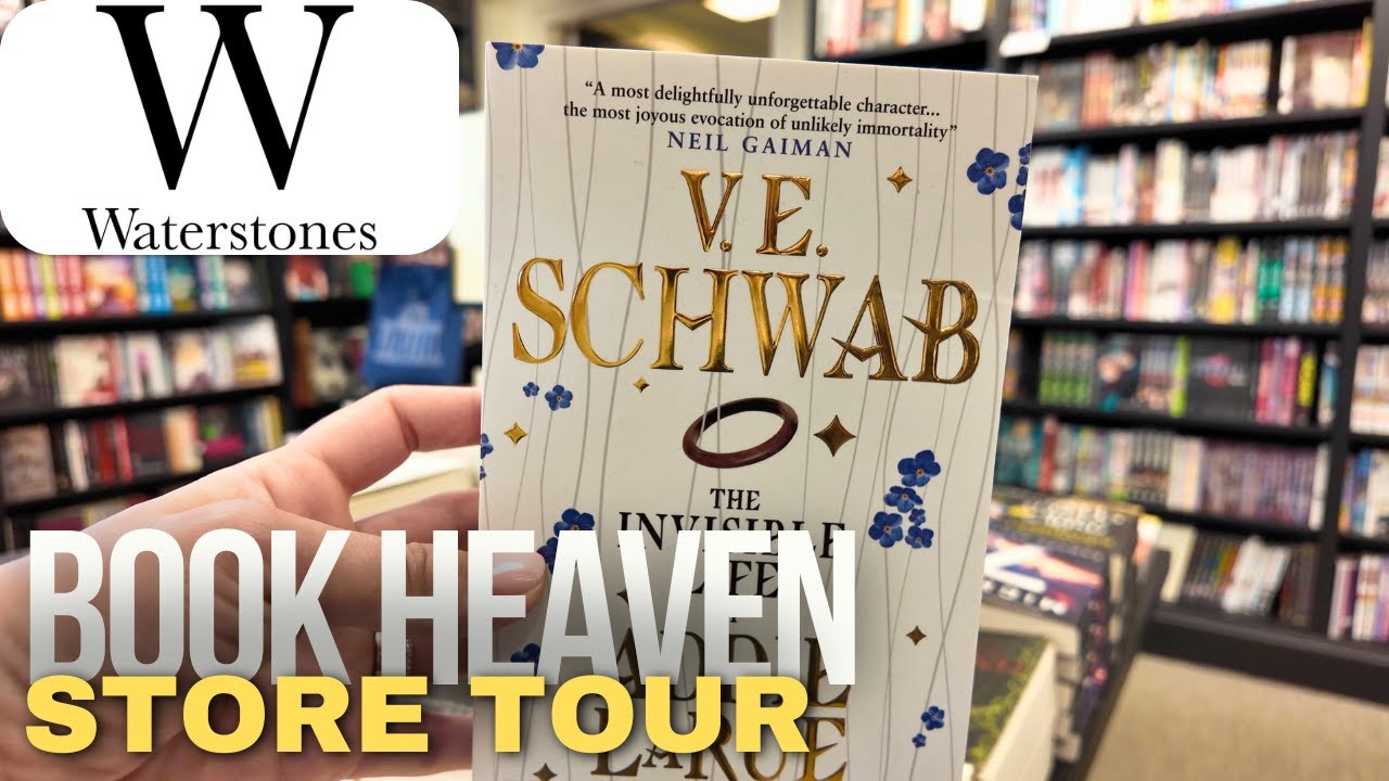 Waterstones Store Tour - British Bookstore Shopping Vlog You’ll Love