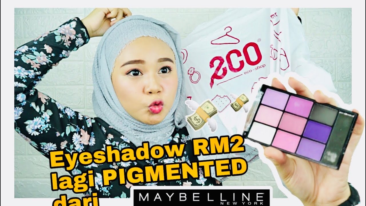 ECO RM2 Haul!! 😱 Eyeshadow RM2 lagi BOOM 💥 dari MAYBELLINE 🤔