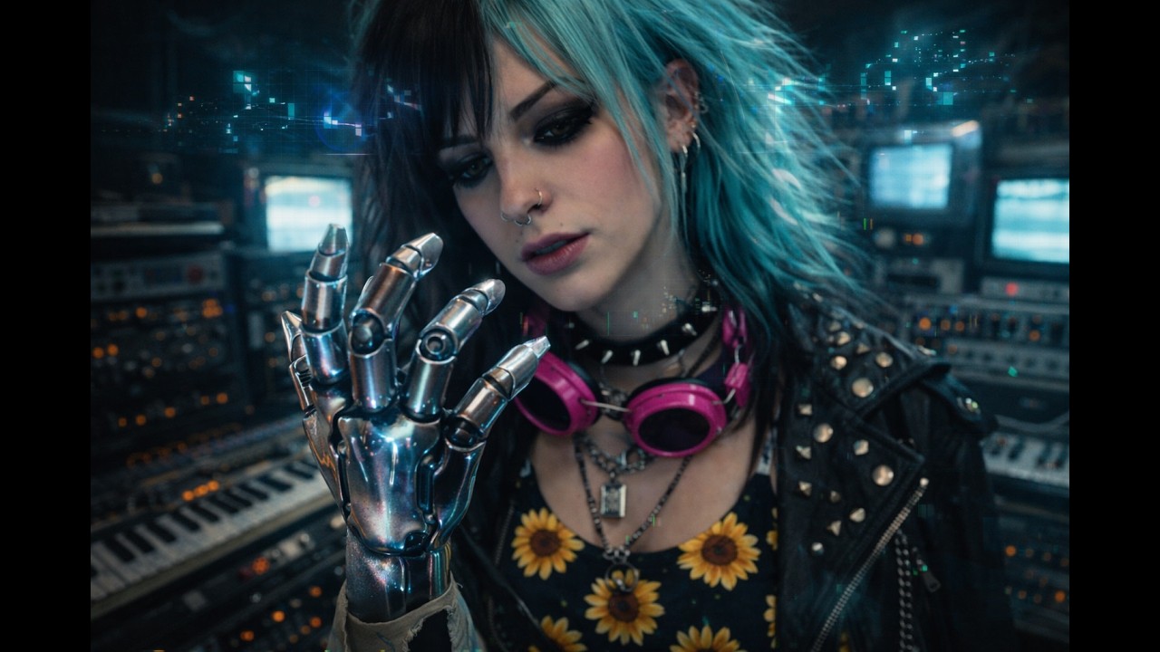 Worldcrafter - The Question (Electro Punk Version MV) #ai #tech #technology #artificialintelligence